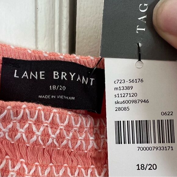 Lane Bryant Blooming Dahlia Sleeveless Embroidered Fit & Flare Dress 18/20 - Picture 8 of 10